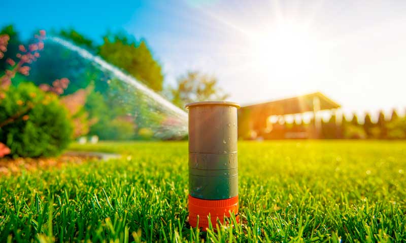 Lawn-Sprinkler-System