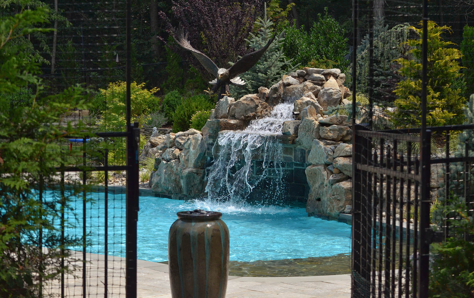 Pool Waterfall and Grotto