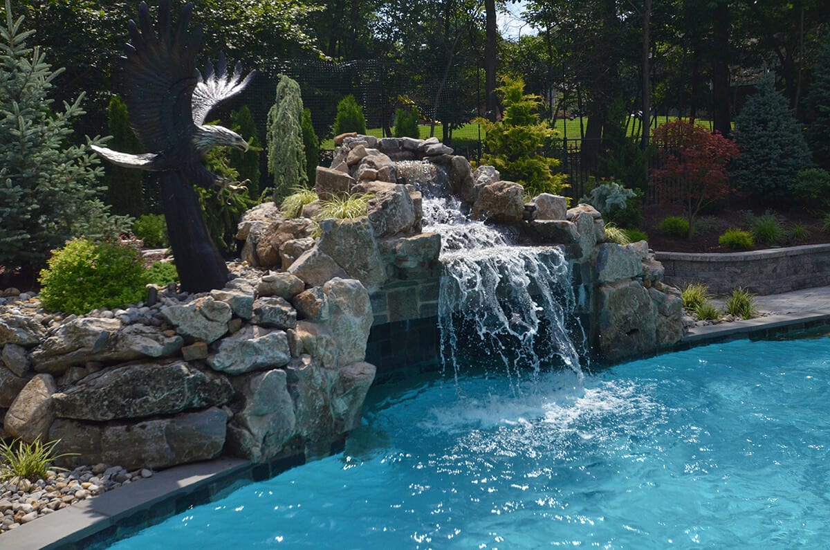 Pool Waterfall with Grotto