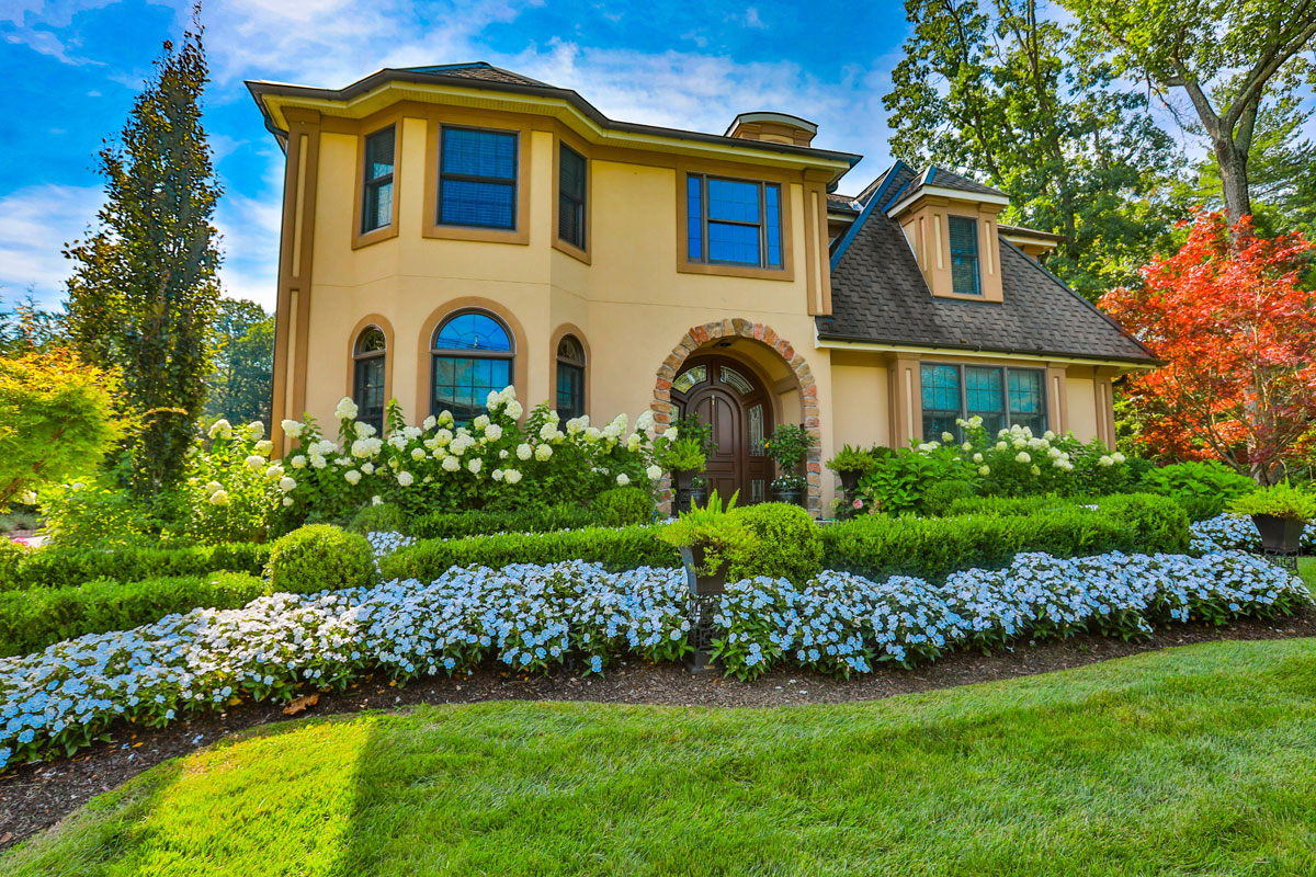 Beautiful Landscaping and Home in North Caldwell NJ
