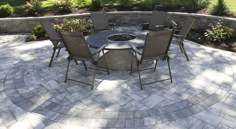Patio with Firepit and Seating