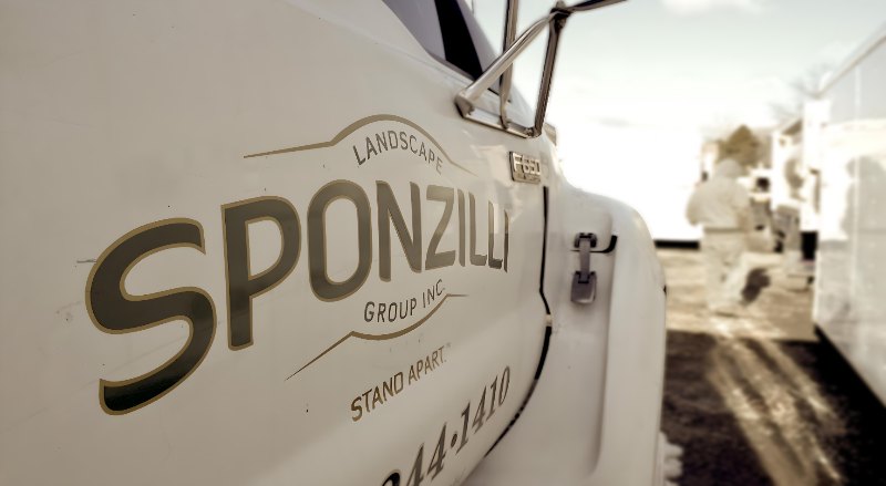 A Sponzilli Landscape truck