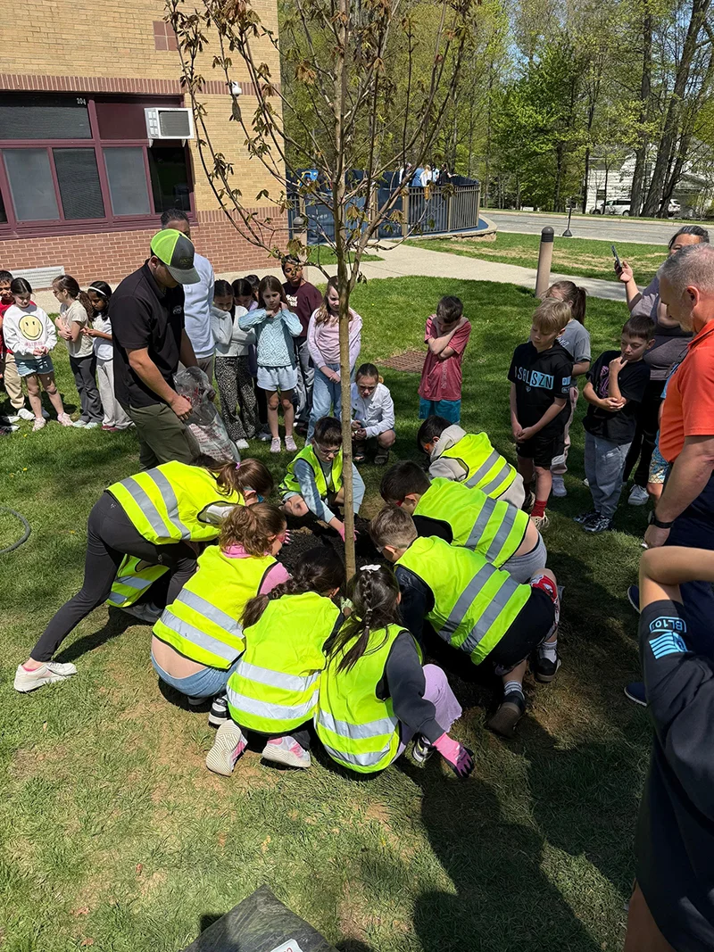 Sponzilli Landscape Group continues its tradition of giving back to North Caldwell families and schools.