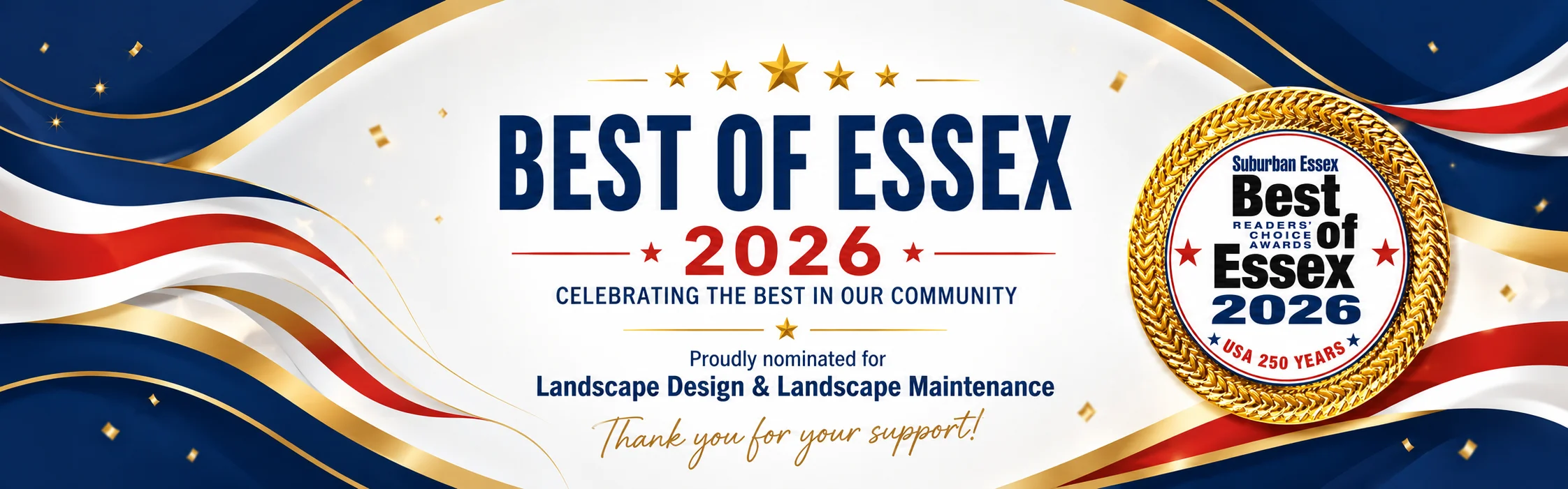 Best of Essex 2026 Readers’ Choice Contest featuring Sponzilli Landscape Group