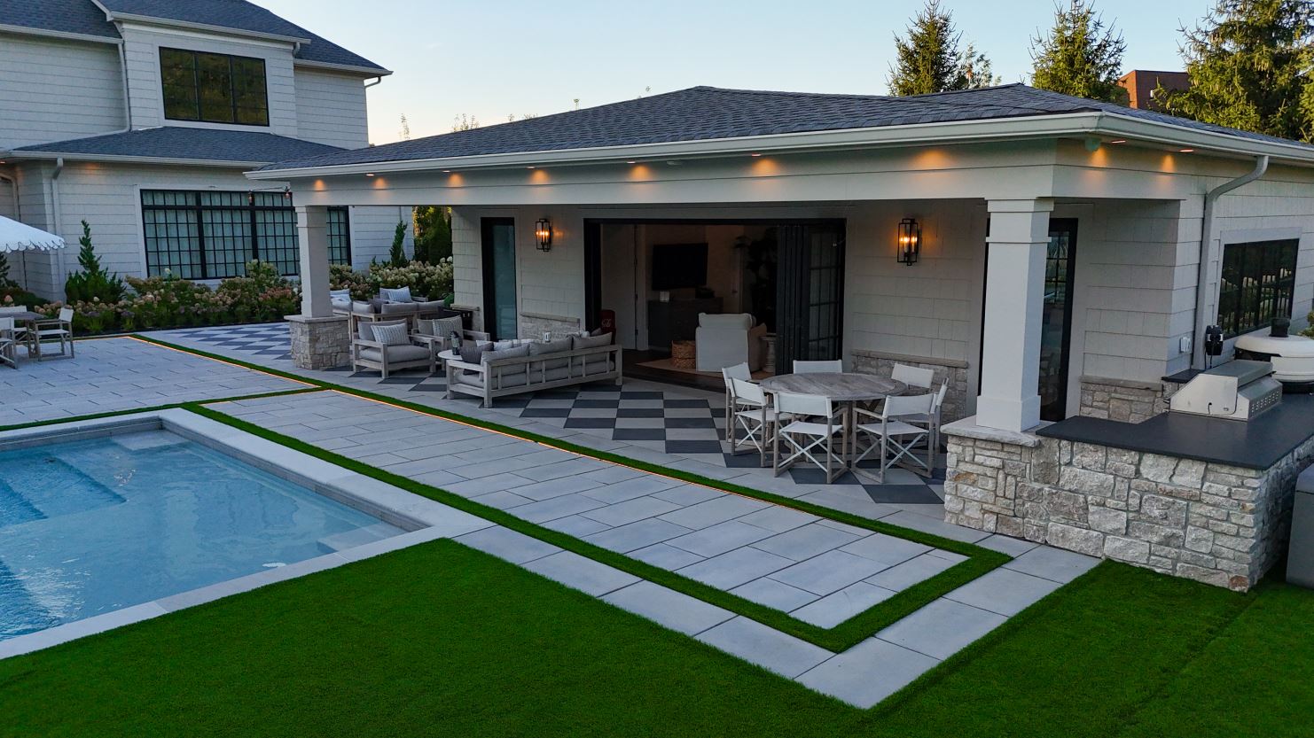 Ultimate Outdoor Living Spaces by Sponzilli Landscape Group in NJ