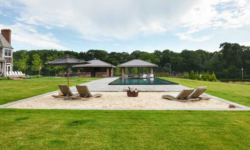 Infinity-Pool-Sand-Beach, Infinity pool with sand beach