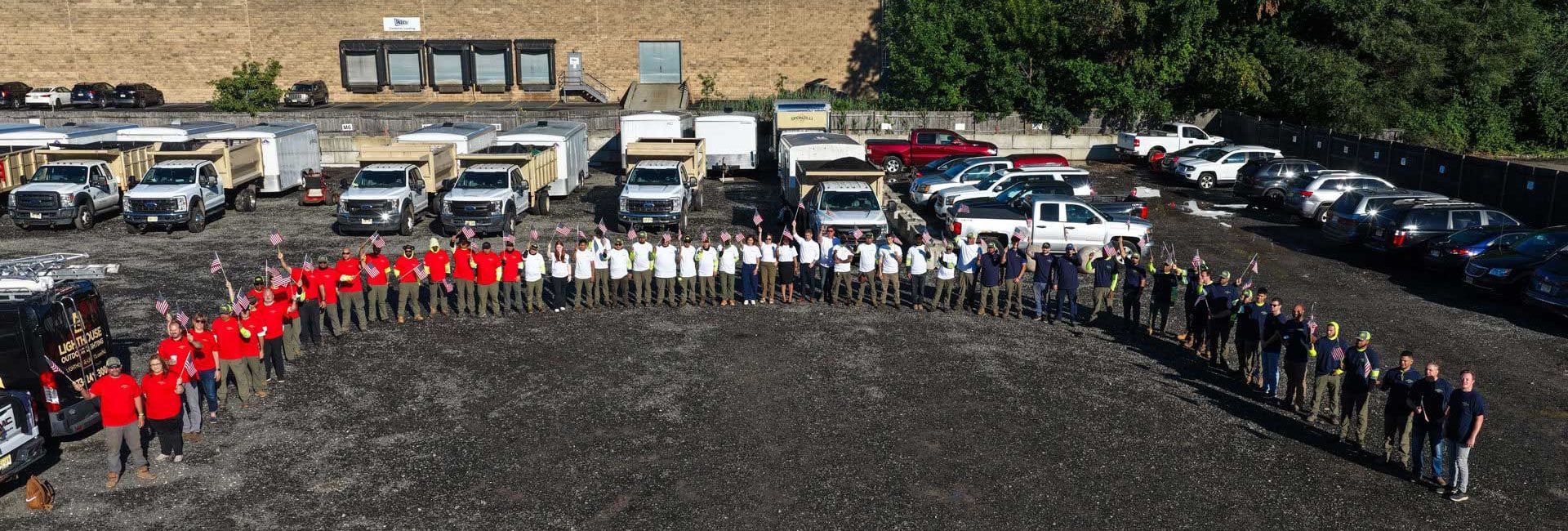 Landscaping Crew at Sponzilli