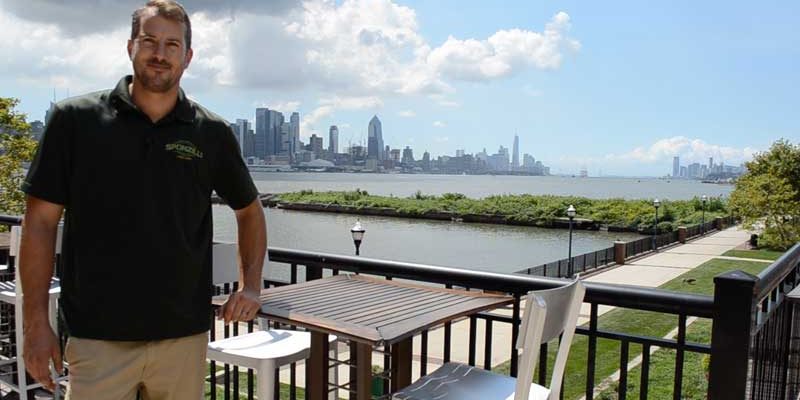 Sponzilli Landscape Group manager on site