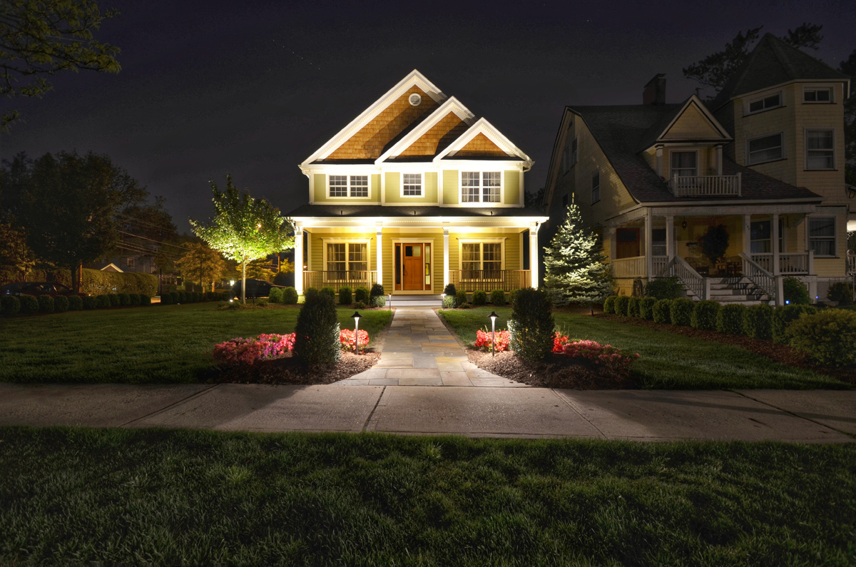 Landscape Lighting Design & Installation - Sponzilli Landscape Group